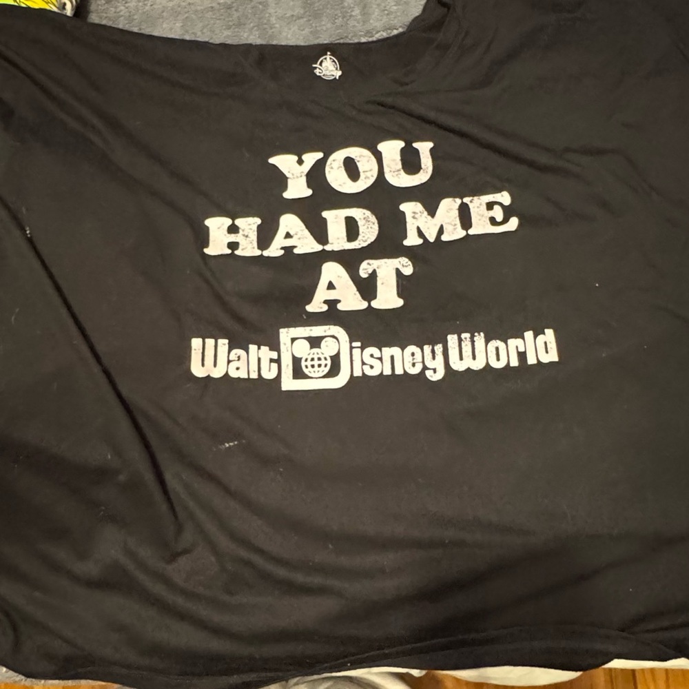 Disney Authentic Black T-Shirt